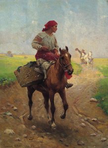 Avec des oies au marché - Zygmunt Ajdukiewicz